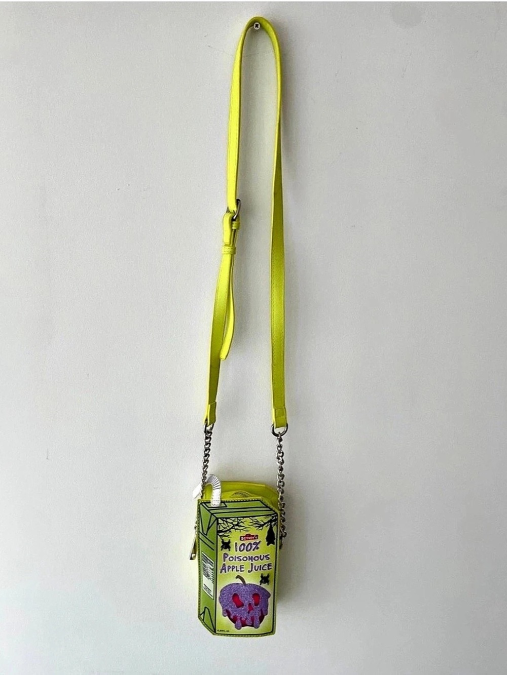 Betsey Johnson 100% Poisonous Apple Juice Purse Crossbody Bag
